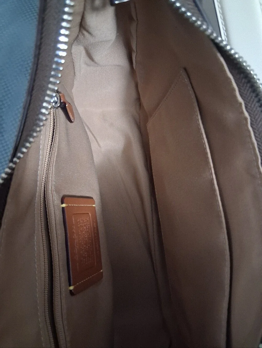 Coach Teri Hobo in Signature Canvas